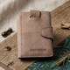 Мужское портмоне Tony Perotti Metropolis из натуральной кожи 3506 (90041) Camel фото