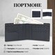 Чоловіче портмоне Tony Perotti натуральна шкіра Cortina 5014 nero (90212) Чорне - фото