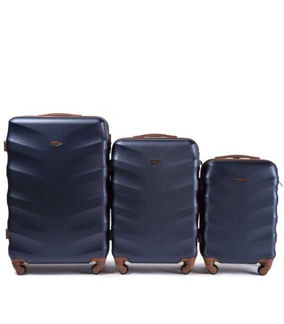 Набір Валіз Wings 402 3 в 1 синій картинка, зображення, фото