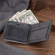 Чоловіче горизонтальне портмоне Tony Perotti з натуральної шкіри RFID захистом 3538+rfid nero (90371) Чорне - фото