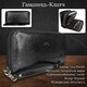 Мужское портмоне-клатч Tony Perotti Italico 3668 nero (90562) Черное фото