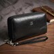 Мужское портмоне-клатч Tony Perotti Italico 3668 nero (90562) Черное фото