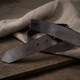 Мужской брючный ремень Tony Perotti из натуральной кожи 746/35 MORO (90362) Коричневый фото