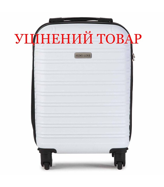 Валіза Semi Line 18" (S) White (T5489-1)_Discounted - фото