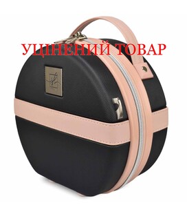 Бьюті-кейс Semi Line 5L Black/Pink Cream (T5671-1)_Discounted - фото