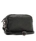 Женская кожаная сумка Borsa Leather K12504bl-black