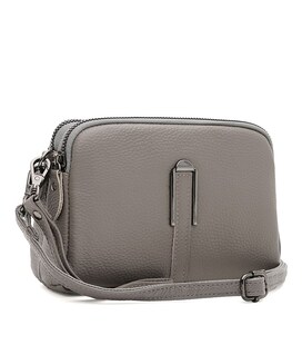 Жіноча шкіряна сумка Borsa Leather K188084gr-gray