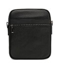 Чоловіча шкіряна сумка Borsa Leather K18112bl-black