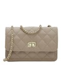 Женская кожаная сумка Borsa Leather K11512be-beige