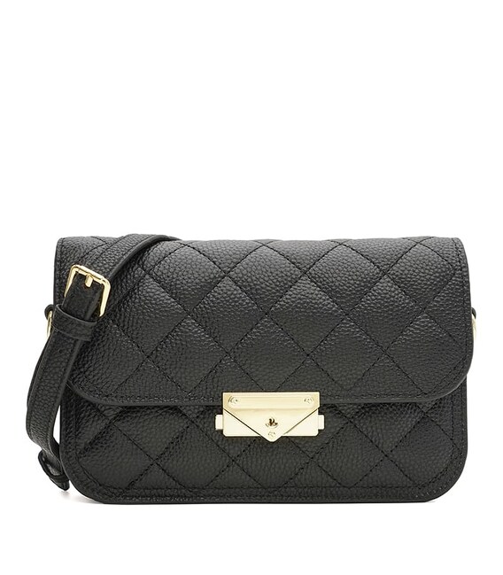 Жіноча шкіряна сумка Borsa Leather K12202bl-black