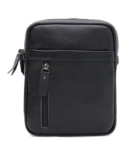 Чоловіча шкіряна сумка Borsa Leather K1266-2bl-black