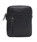 Чоловіча шкіряна сумка Borsa Leather K1266-2bl-black