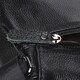 Чоловіча шкіряна сумка на плече Borsa Leather K18168-black - фото