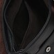 Мужская кожаная сумка на плечо Borsa Leather K18168-black фото