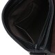 Мужская кожаная сумка на плечо Borsa Leather K18168-black фото