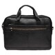 Мужская кожаная сумка Borsa Leather K11118-black фото