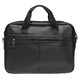 Чоловіча шкіряна сумка Borsa Leather K11118-black - фото