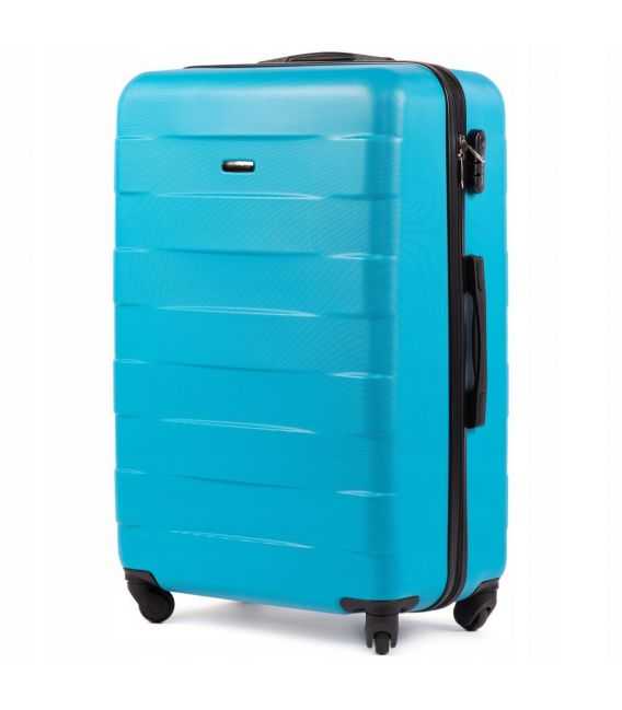 Валіза Wings 401 велика L голуба - картинка, зображення, фото валізи