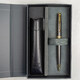 Набор Parker SONNET Grey Lacquer GT BP (шариковая ручка + чехол) фото