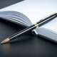 Набор Parker SONNET Black Lacquer GT BP (шариковая ручка + чехол) фото