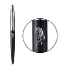 Ручка кулькова Parker JOTTER ZODIAC Bond Street Black CT BP Червоний кінь 16232_Z502w