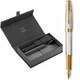 Набор Parker SONNET Silver Mistral GT FP18 F (перьевая ручка + кож.чехол) фото