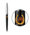 Ручка шариковая Parker JOTTER Originals ZODIAC Black CT BP Конь с подковой 15632_Z5050u
