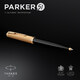 Набор Parker PARKER 51 Deluxe Black GT BP (шариковая ручка + кож.чехол) фото