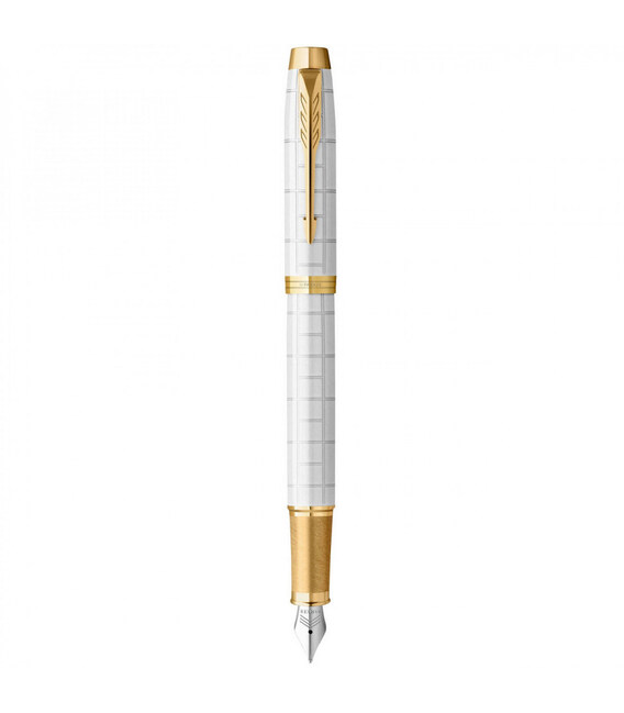 Ручка перьевая Parker IM Premium Pearl GT FP F 24 711 фото