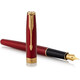 Набір ручок Parker SONNET Intense Red GT FP+BP (перова + кулькова) - фото