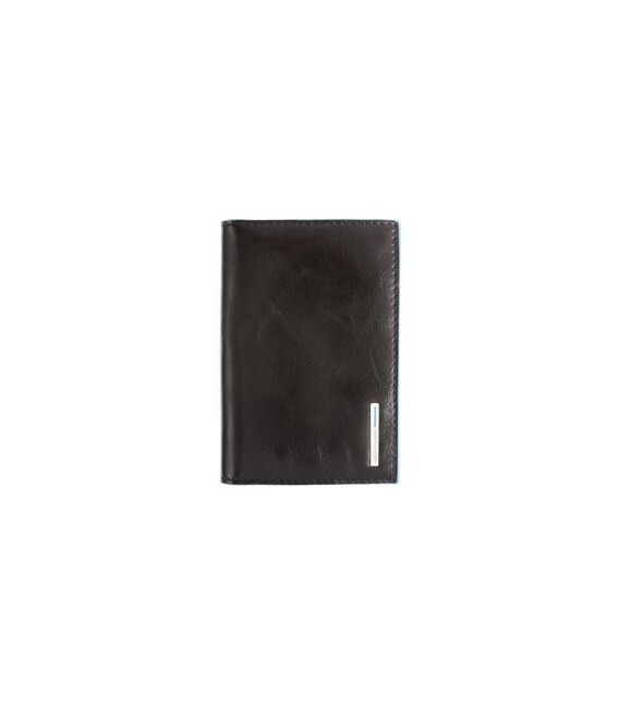 Обкладинка для паспорту Piquadro BL SQUARE/Black (13,5x9,5) AS300B2_N - фото