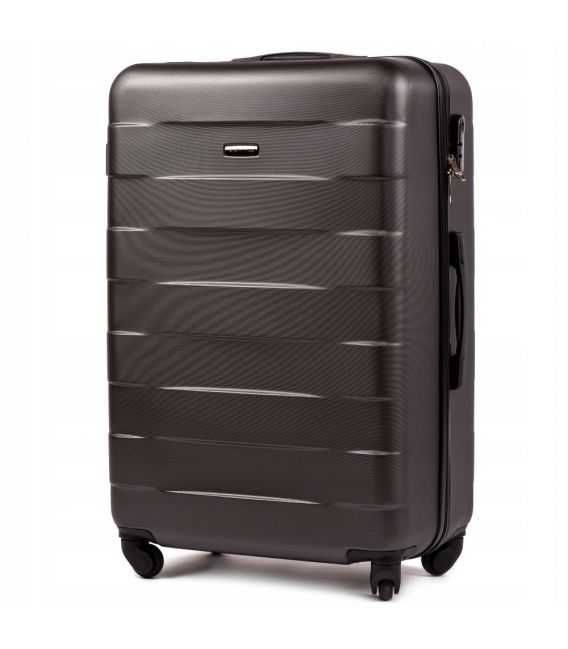 Чемодан Wings 401 большой L графитовый фото, картинка, изображение