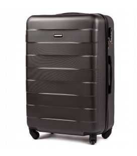 Чемодан Wings 401 большой L графитовый фото, картинка, изображение