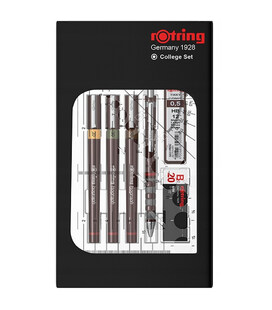 Подарунковий набір Rotring Isograph College-Set (0,2/0,3/0,5)+PCL/0,5+аксес. S0699370 - фото