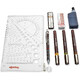 Подарунковий набір Rotring Isograph College-Set (0,2/0,3/0,5)+PCL/0,5+аксес. S0699370 - фото