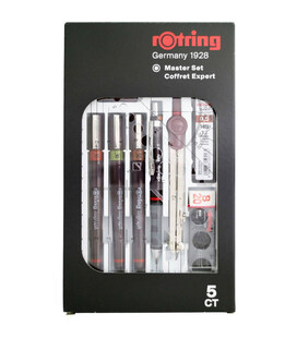 Подарочный набор Rotring Набор Isograph Master-Set (0,1/0,3/0,5)+PCL/0,5+аксес. S0699420 фото