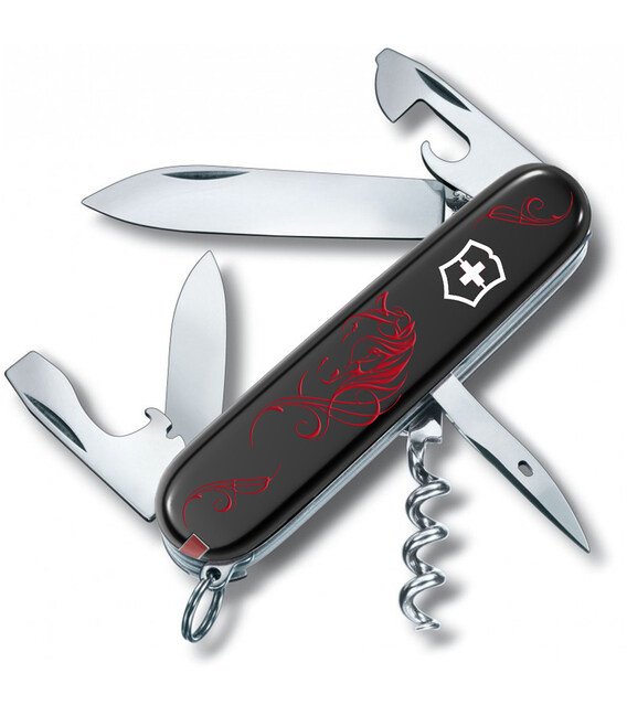 Складной нож Victorinox SPARTAN ZODIAC Красный конь 1.3603.3.Z5361u фото