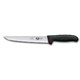 Обробний ніж для м'яса Victorinox DUAL GRIP 20см чорний 5.5503.20D - фото