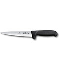 Універсальний ніж для м'яса Victorinox FIBROX 16см чорн.Safety Grip 5.5603.16M