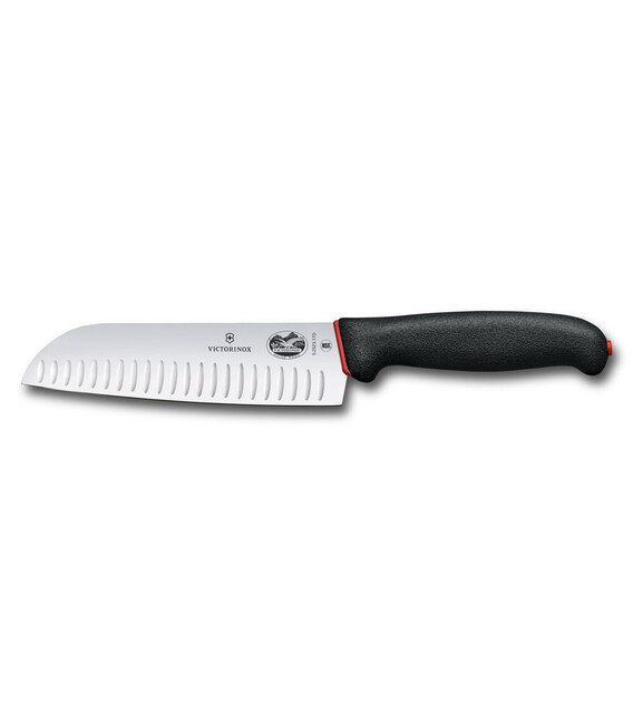 Нож Сантоку Victorinox Dual Grip 17см черн 5.2523.17D фото