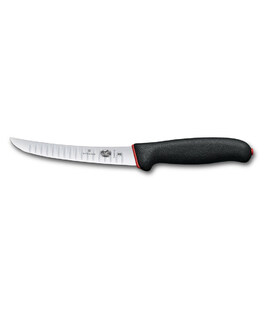 Обвалювальний ніж Victorinox Dual Grip 15см рифл чорн 5.6523.15D - фото