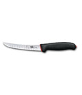Обвалювальний ніж Victorinox Dual Grip 15см рифл чорн 5.6523.15D