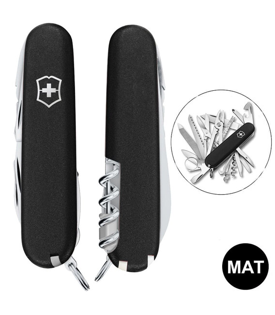Складной нож Victorinox SWISSCHAMP MAT 1.6795.3.M0007p фото