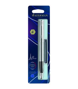 Ручка перова Waterman ALLURE Chrome CT FP F блістер 13 314b фото