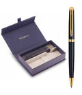 Набір Waterman HEMISPHERE Matte Black GT BP (кулькова ручка + чохол)