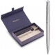 Набор Waterman HEMISPHERE Stainless Steel CT BP (шариковая ручка + чехол) фото