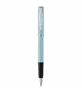 Ручка перова Waterman ALLURE Pastel Blue CT FP F 13 315
