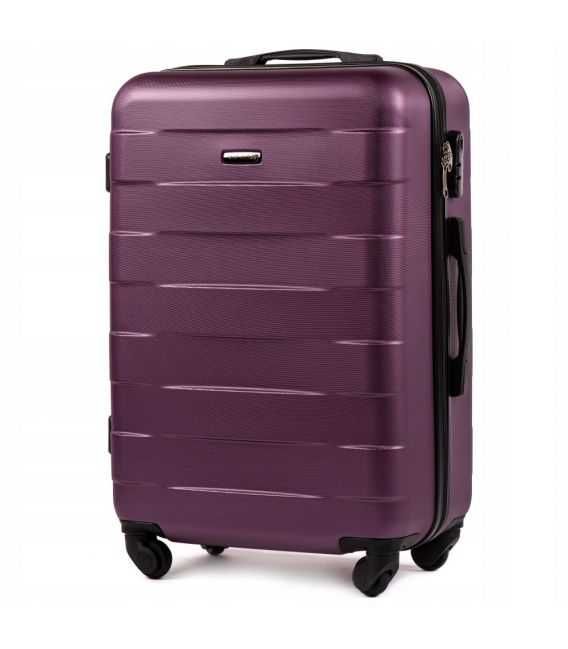Чемодан Wings 401 средний M фиолетовый фото, картинка, изображение