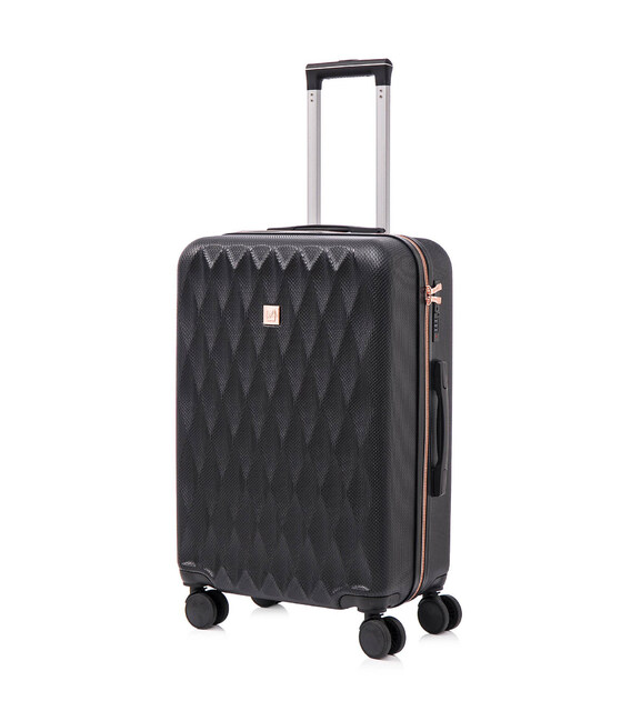 Валіза Semi Line 24" (M) Black (T5722-3) - фото