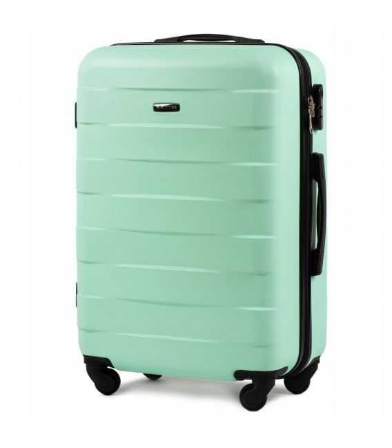 Чемодан Wings 401 средний M мятный фото, картинка, изображение